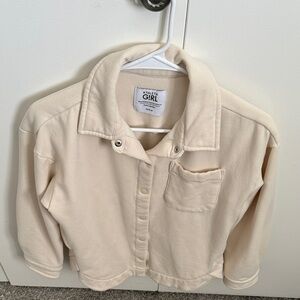Athleta Cream Kids Jacket